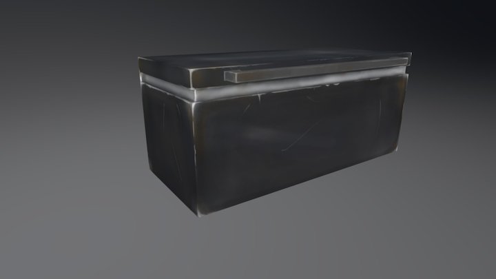 Freezer(Textured) 3D Model