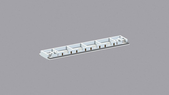 F2 Cross Section 3D Model