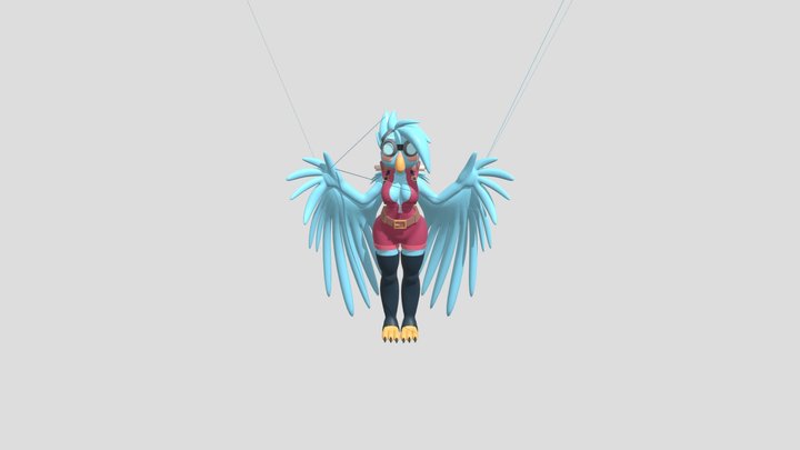 Andorinha 3D Model