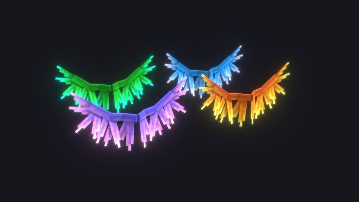 All wings 3D Model