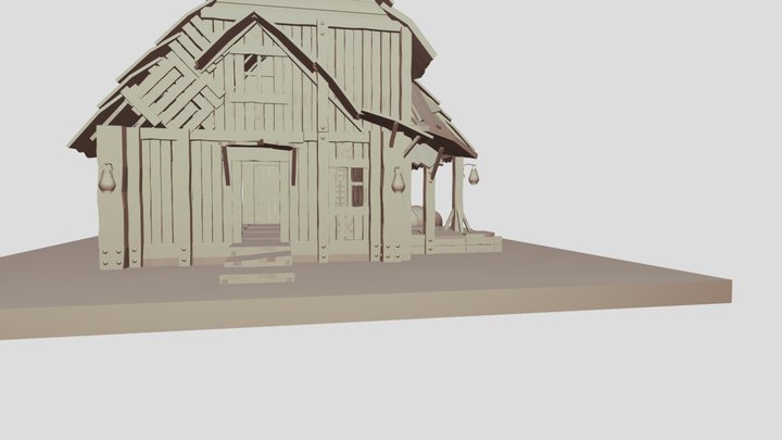 OldHouse 3D Model