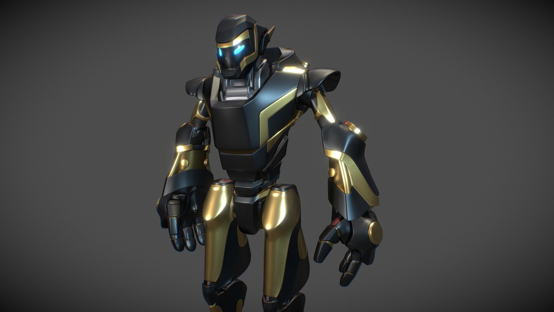 Robot - 3D model by Diae (@drdiae) [b180646] - Sketchfab