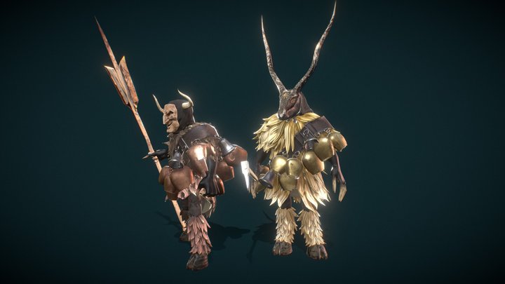 Spirit Warders 1 & 2 3D Model