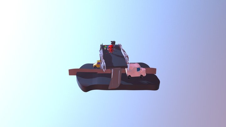 Waiting For Deadpool 2 3D Model