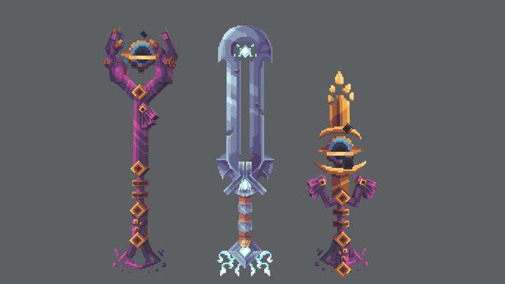 High Weapons 3D Model