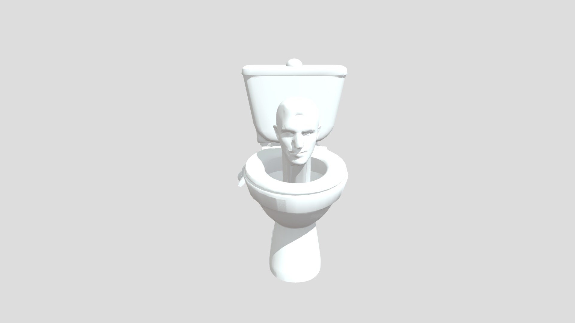 skibidi toilet 3d model free - Download Free 3D model by Ltti