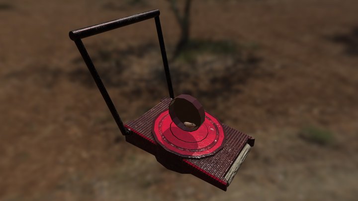 Hamster Powered Lawnmower /GART160 3D Model