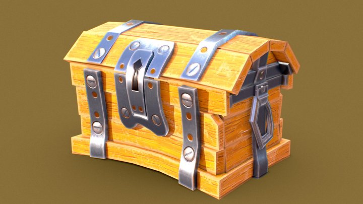 Fortnite-chest 3D models - Sketchfab