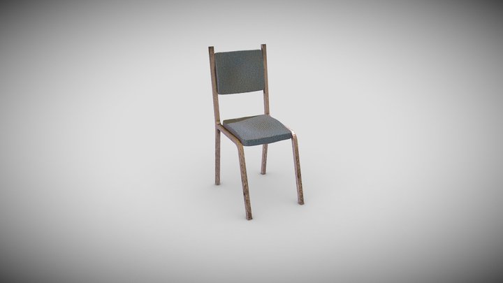 RetroChair 3D Model