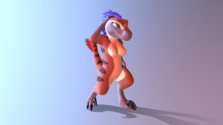 You bonked me in the head, bitch 3D Model