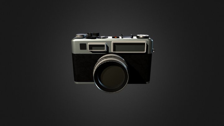 Photo Camera 3D Model