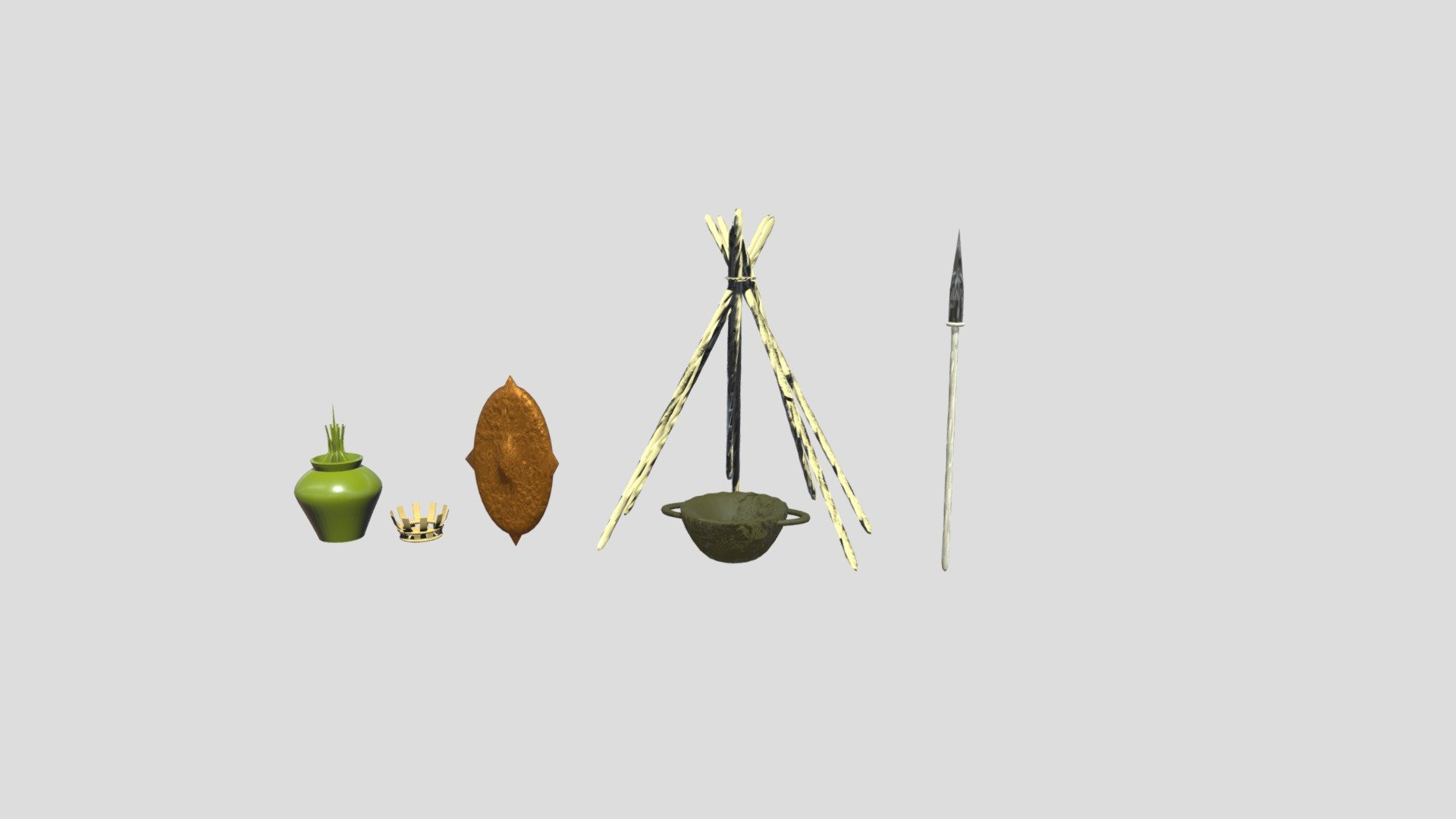 6 Props - 3D model by tgromow [b1856b9] - Sketchfab