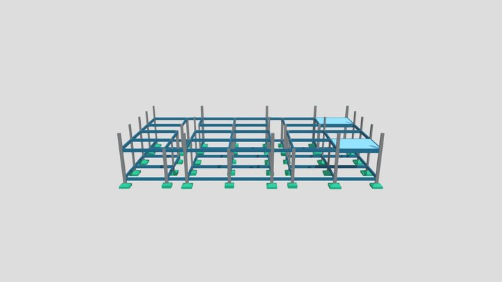 DXF 3D 3D Model