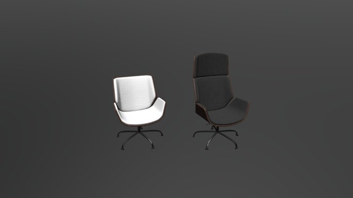 Lux Office Chair 3D Model