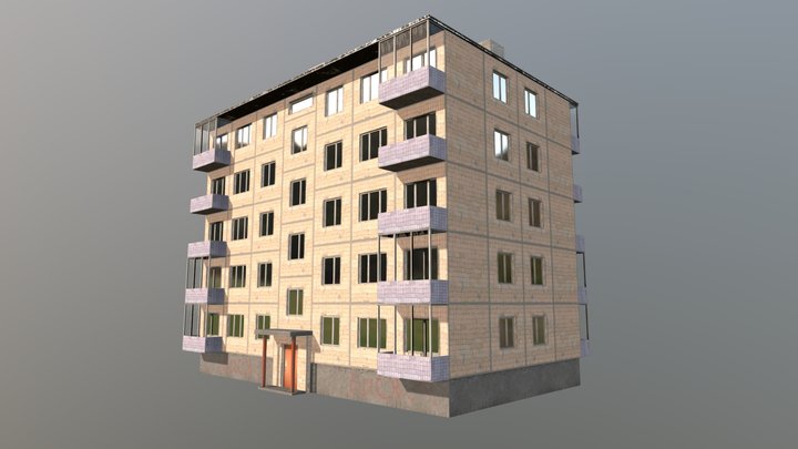 Russian apartament 3D Model