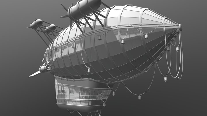 Zepellin 3D Model