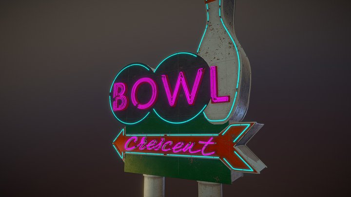 Bowling 3D Model