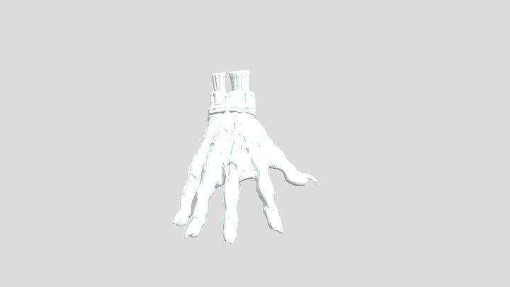 Crawling Claw 02 3D Model