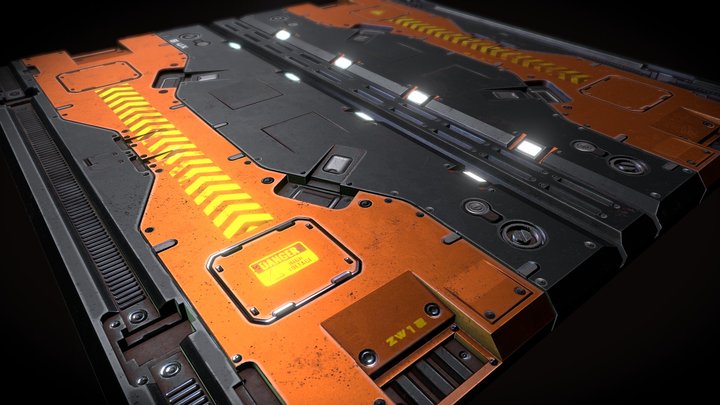 Scifi Floor  2 3D Model