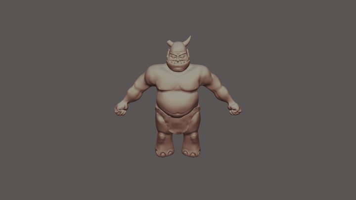 Sculpt Orge 3D Model