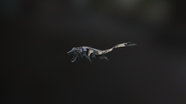 Mosasaurio 3D Model