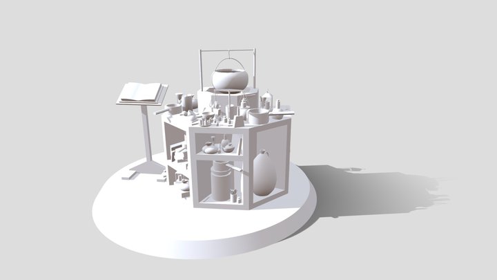Большие и маленькие штуки 3D Model