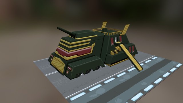 Emperor Personnel Vehicle 3D Model