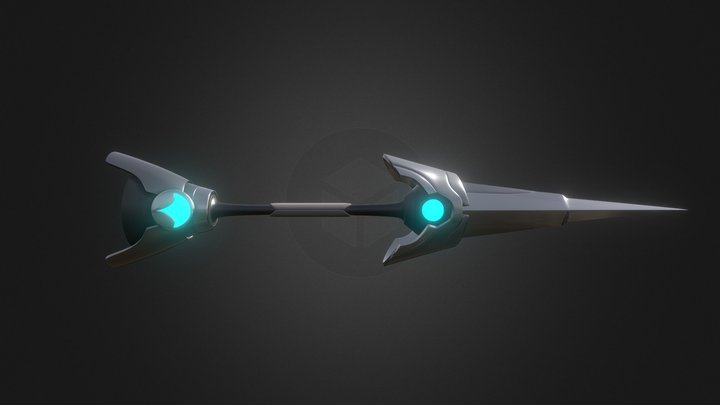 Brawlhalla - Freelance Lance Skin 3D Model