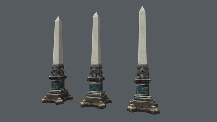 Large_Monument 3D Model