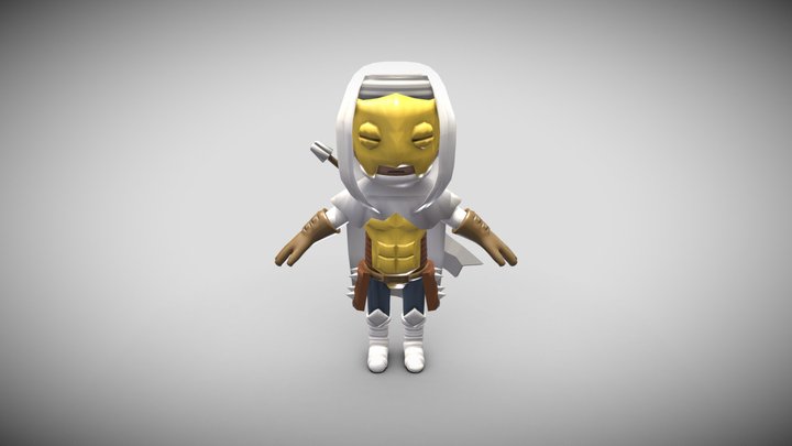 Chibi Leper 3D Model