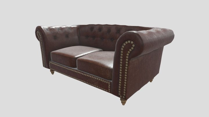 Chester sofa 3D Model