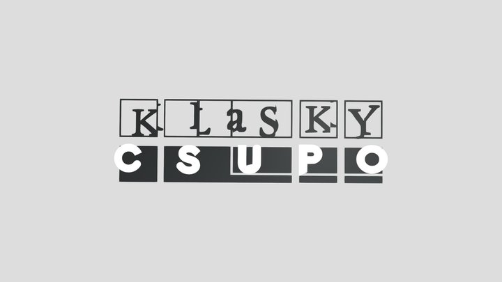 Klasky Csupo Logo Remake (2003, 2008, 2016) 3D Model