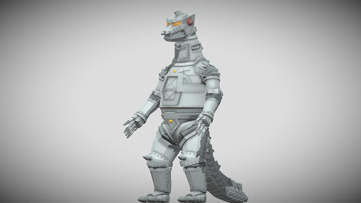 Showa Mechagodzilla – Free 3D Model STL