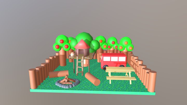 Campsite 1.0 3D Model