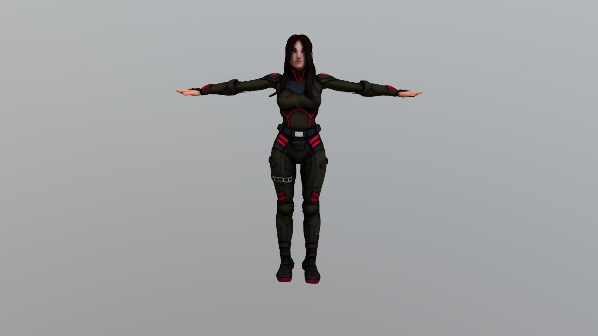 Commander Shepard - Download Free 3D model by Tsaphnat Tsaphnat Mbuyi ...