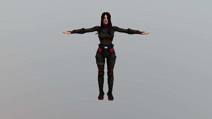 Commander Shepard – Modello 3D gratuito STL