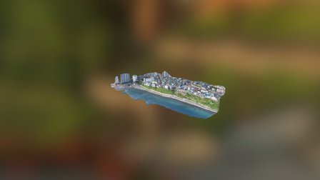 영도학여울마을-남항방파제 3D Model
