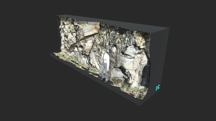 Sidobre - Contact granite / cornéennes 3D Model