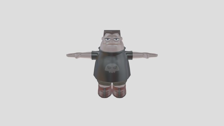Buford // Phineas & Ferb 3D Model