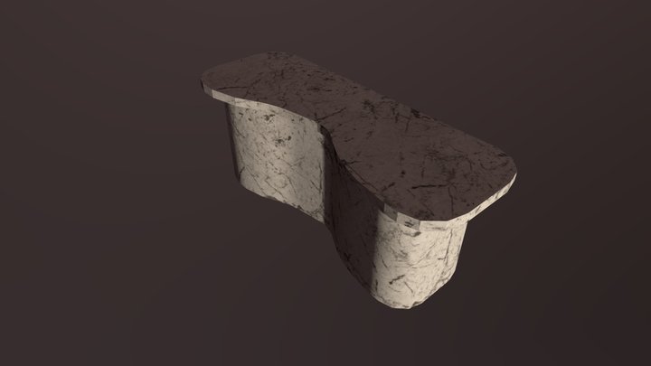 Kitchen Counter 3D Model