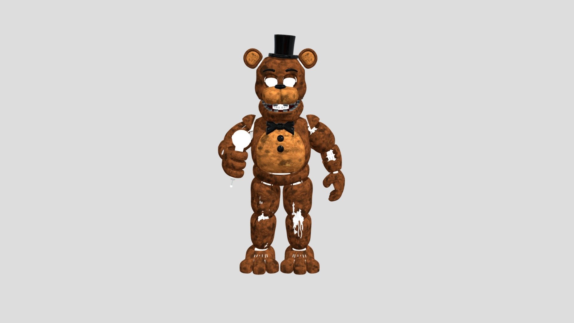 WitheredFreddy - Download Free 3D model by Redbunny23 [b195cb3] - Sketchfab