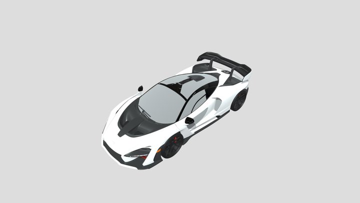 McLaren Senna 3D Model