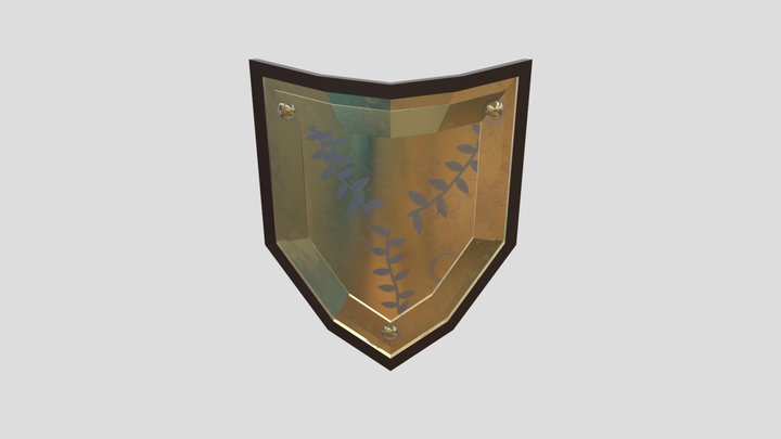 Shield Texture Progress 3D Model