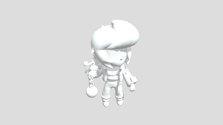 Bibi brawl stars 3D Model