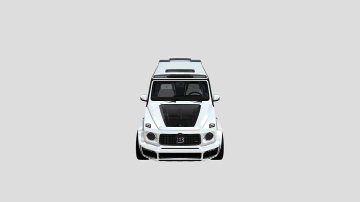 Mercesdes_ Benz G-class Brabus 3D Model
