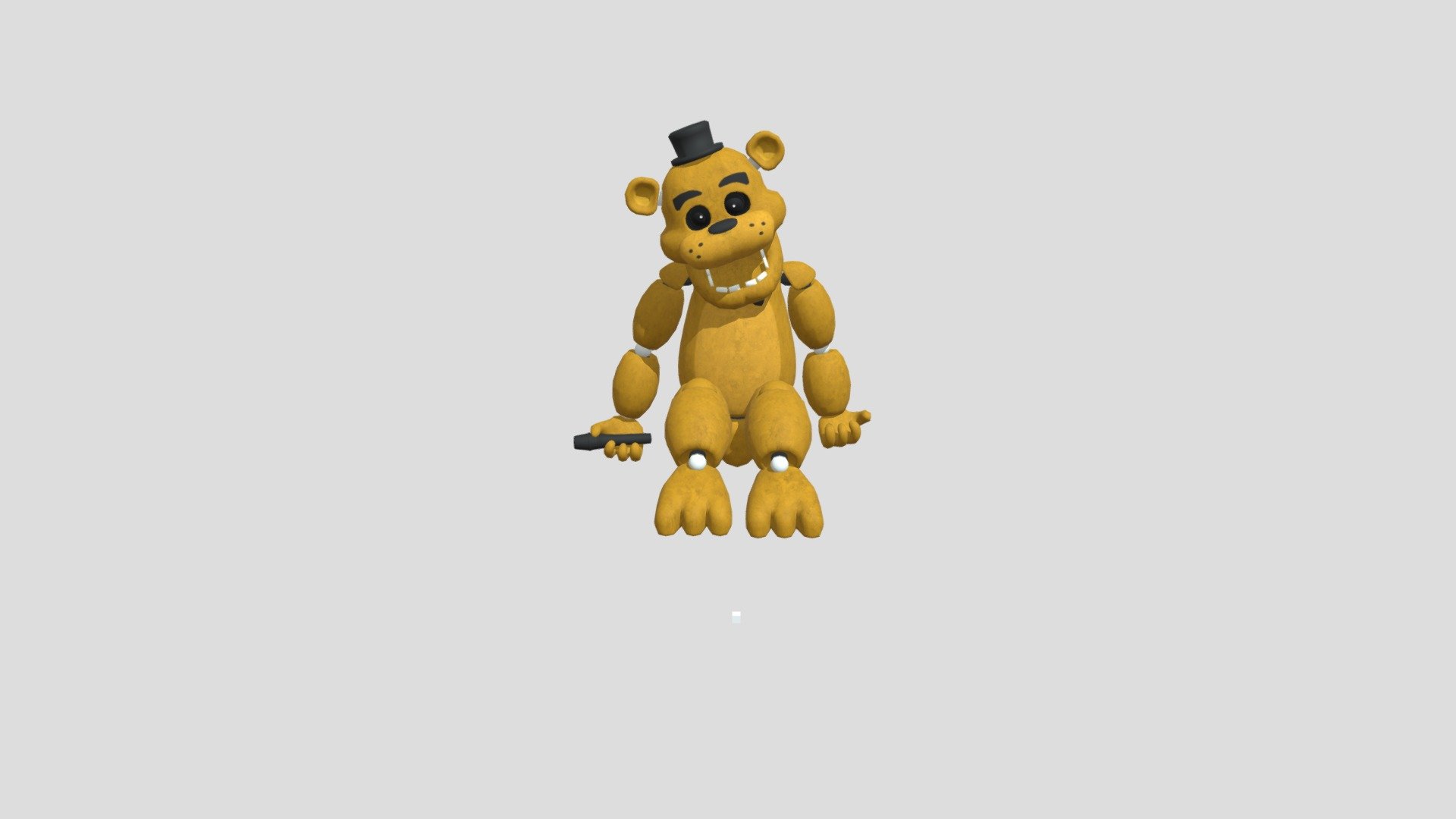 Golden Freddy - Download Free 3D model by Tyler686 [b19a01b] - Sketchfab