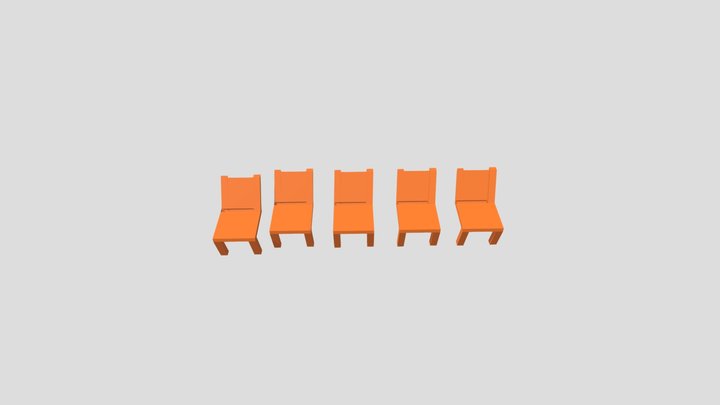Chair 3D Model 3D Model