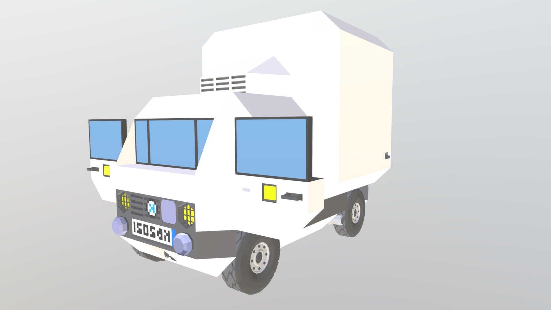 Kei Box Truck Mk.I - 3D model by ChristopherCourage [b19ab85] - Sketchfab