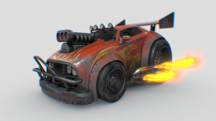 Stylized_Car 3D Model