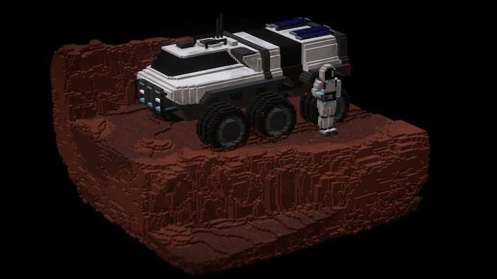 Mars 3D Model
